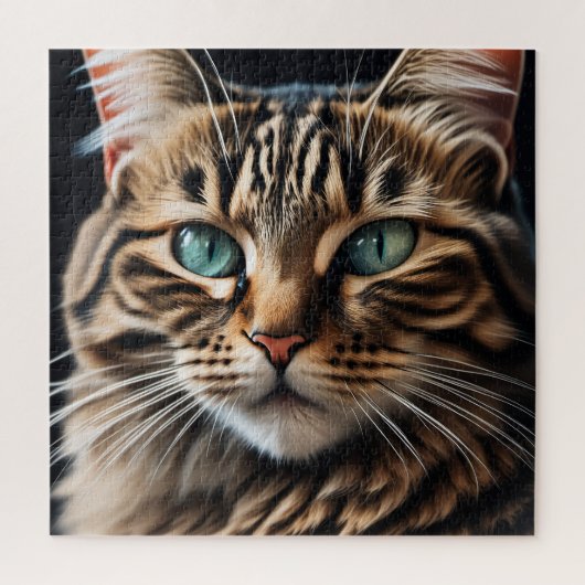 Katzengesicht Puzzle (Vertikal)