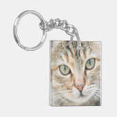 Katzengesicht Schlüsselanhänger (Vorderseite links)