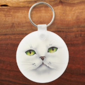 Katzengesicht Schlüsselanhänger (Vorderseite)