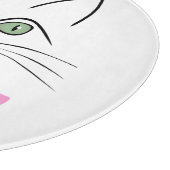 Katzengesicht Schneidebrett (Ecke)