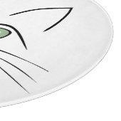 Katzengesicht Schneidebrett (Ecke)