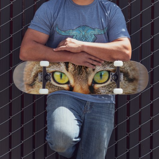 Katzengesicht Skateboard (Außenbereich 3)