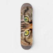 Katzengesicht Skateboard (Vorderseite)