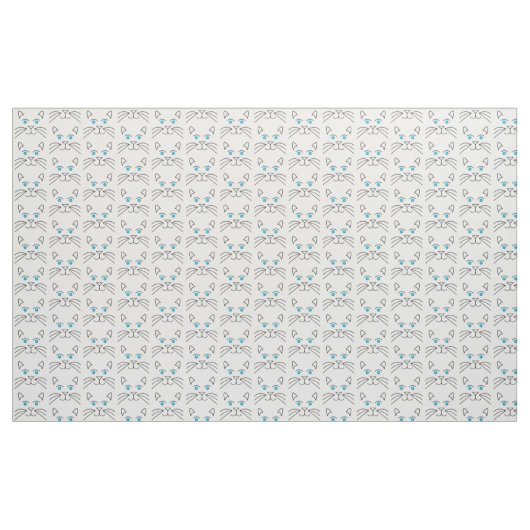Katzengesicht Stoff (Yard (91,4 cm))