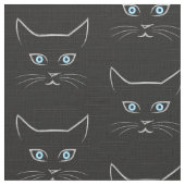 Katzengesicht Stoff (Nahaufnahme)