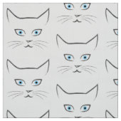 Katzengesicht Stoff (Muster)