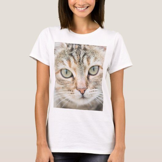 Katzengesicht T-Shirt (Vorderseite)