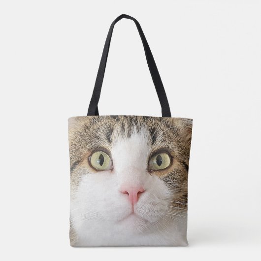 Katzengesicht Tasche (Rückseite)