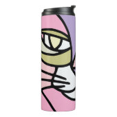 Katzengesicht Thermosbecher (Nach links gedreht)