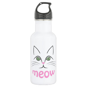 Katzengesicht Trinkflasche
