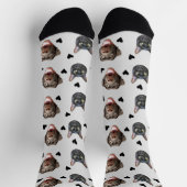 Katzengesicht und Hundegesicht Personalisiert, mit Socken (Oben)