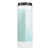 Katzengesicht unter dem blauen Ozean Thermosbecher (Rückseite)