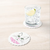 Katzengesicht Untersetzer (Vor Ort)