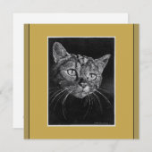 Katzengesicht Zeichnend durch Mark Edward Westerfi (Vorne/Hinten)