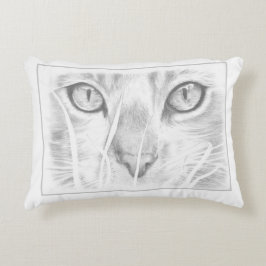 Katzengesichtskissen Zierkissen