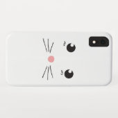 Katzengesichtslinie zeichnend Case-Mate iPhone hülle (Rückseite (Horizontal))