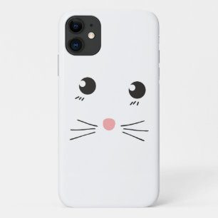 Katzengesichtslinie zeichnend Case-Mate iPhone hülle