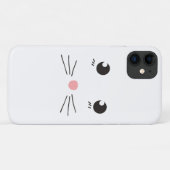 Katzengesichtslinie zeichnend Case-Mate iPhone hülle (Rückseite (Horizontal))