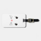 Katzengesichtslinie zeichnend gepäckanhänger (Vorderseite horizontal)