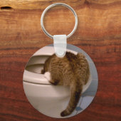 Katzengetränke wie ein Schlüsselanhänger (Vorderseite)