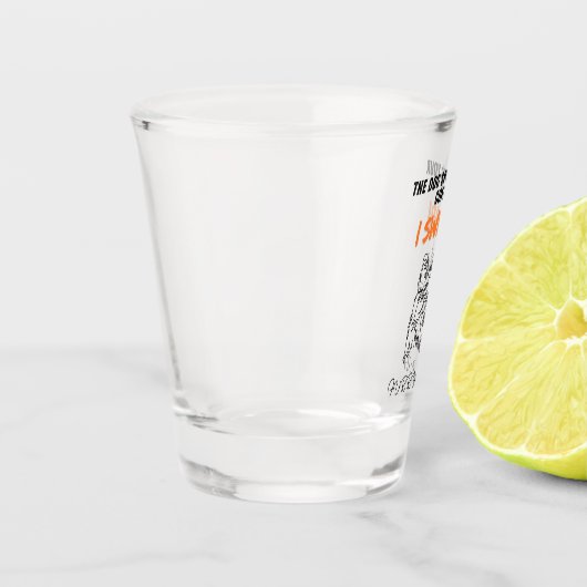 Katzenglas Schnapsglas (Links)