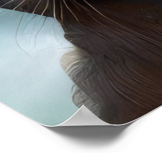 Katzengott Poster (Ecke)