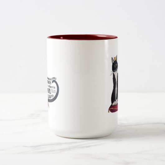 Katzengott Zwei Tasse (Mittel)