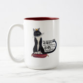 Katzengott Zwei Tasse (Links)