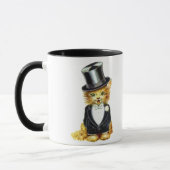 Katzengroom Tasse (Links)