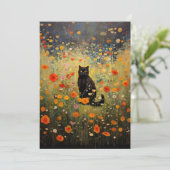 Katzengustav Einladung (Stehend Vorderseite)