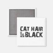 Katzenhaar ist das neue Schwarze Magnet (Vorderseite/Rückseite)