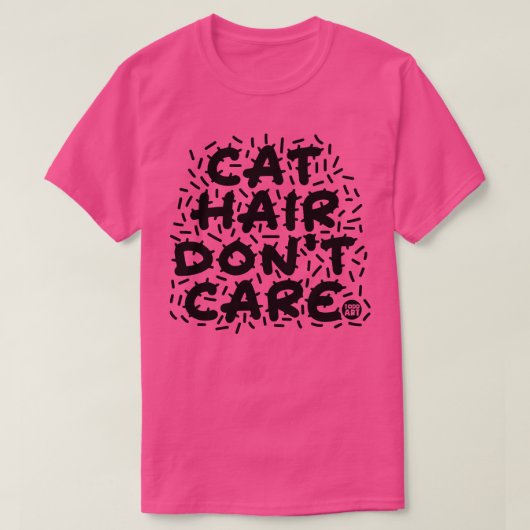 Katzenhaar T-Shirt (Design vorne)