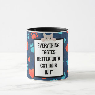 "Katzenhaare" Kaffeetasse - Individuelle Geschenkt