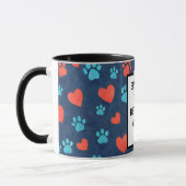 Katzenhaare Kaffeetasse - Individuelles Haustierge (Links)