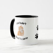 Katzenhaare sind egal tasse (Vorderseite Links)