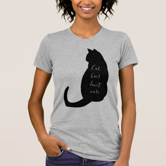 Katzenhaare sind nicht sonderlich lustig T-Shirt (Vorderseite)