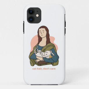 Katzenhaare sind niedlich Mona Lisa egal Case-Mate iPhone Hülle