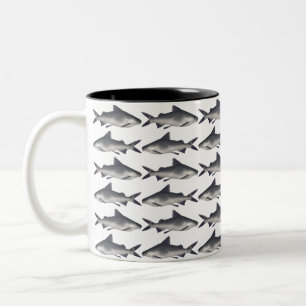 Katzenhai Zweifarbige Tasse