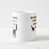 Katzenhalloween Jumbo-Tasse (Vorderseite)
