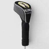 KatzenHalloween kommt Golf Headcover (angewinkelt)