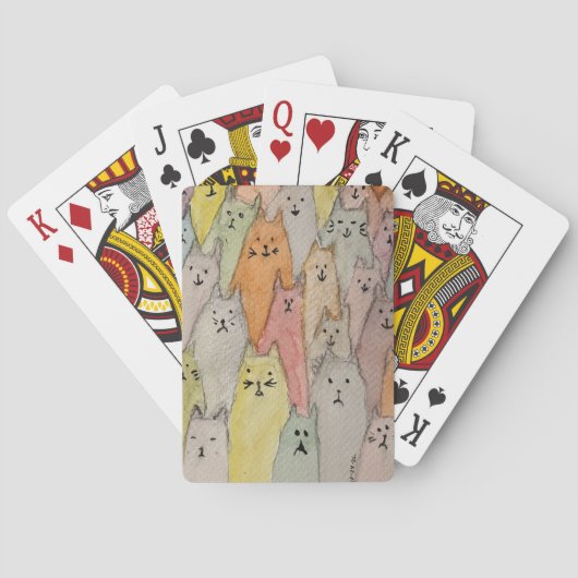 Katzenhaufen spielkarten (Rückseite)