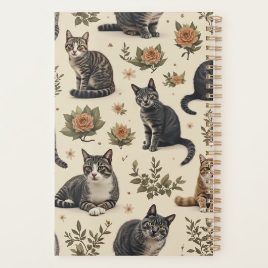 Katzenheft Planer (Rückseite)