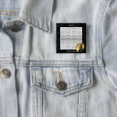 Katzenheiratsknopf Button (Beispiel)