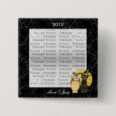 Katzenheiratsknopf Button (Vorderseite)