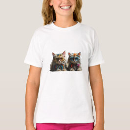 Katzenhemd für Kinder T - Shirt