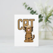 Katzenhemden und -geschenke postkarte (Stehend Vorderseite)