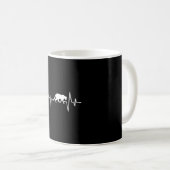 Katzenherz Kaffeetasse (VorderseiteRechts)