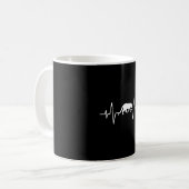 Katzenherz Kaffeetasse (Vorderseite Links)