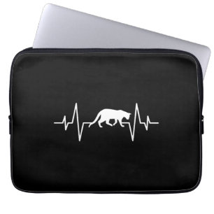 Katzenherz Laptopschutzhülle