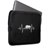 Katzenherz Laptopschutzhülle (Vorne Rechts)